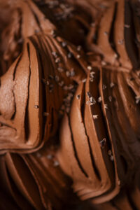 vaschetta di gelato al cioccolato fondente Too Brave